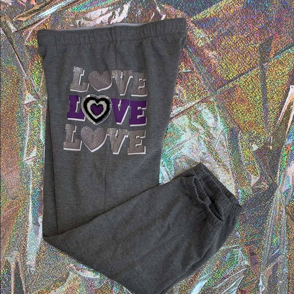 Justice sweat pants